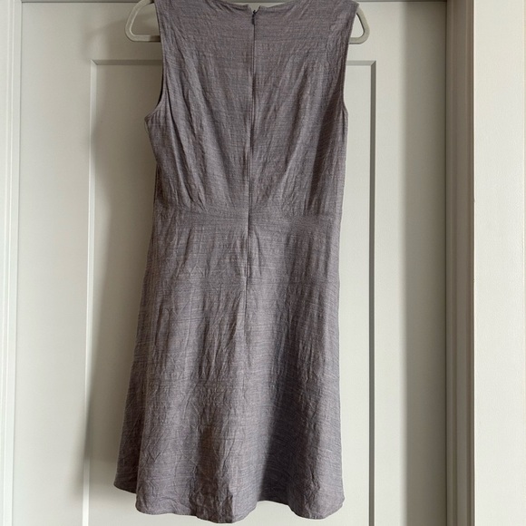 Theory Sleeveless Linen blend Dress - Picture 3 of 4